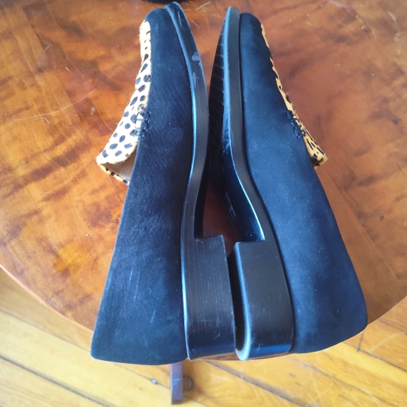 Aerosoles Wish List pony hair leopard print leather loafer - Picture 3 of 6